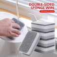 thumbnail image 5 of NOVELAR Two-Sided Cleaning Sponge, 4.3 in Long Sponge Block, Quickly Removes Grease and Food Residue, Use for Daily Dishwashing and Household Kitchen Tasks, 5 of 6