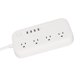 thumbnail image 5 of Tira de Alimentación ANGGREK con Enchufe Inteligente Protector contra Sobretensiones 4 Salidas de CA 4 Puertos de Carga USB de Carga Rápida, 5 of 8