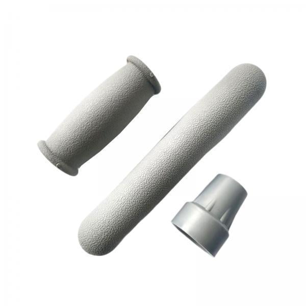 2 Almohadillas De Repuesto Para Muletas, Acolchado Cómodo Para Caminar, Accesorios Para Muletas De Brazo, Color Gris. 190 x 32 x 96 mm