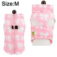 thumbnail image 2 of Pet winter clothing Pet clothes Cotton padded jacket vest Dog warm cotton coat, 2 of 5