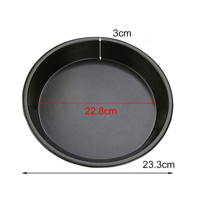 Chendee 6-10In Microwave Oven Pan Chip Tray Dish Pizza Baking Non-Stick Cook Tray,D