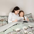 thumbnail image 5 of Feelyou Retro Lake House Queen Comforter Set, Western Countryside Bedding Set, 3pcs, 5 of 8