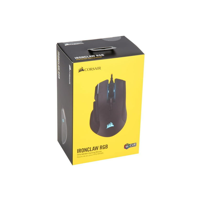 La souris gaming Corsair Ironclaw Wireless RGB à 59,99€ - Bon plan