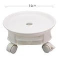 thumbnail image 6 of 4 Size Round Plant Saucer Plant with Wheels And Removable Water Tray - 35cm, 6 of 6