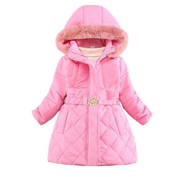 XEGLSBU Toddler Boys Girls Winter Coat Hooded Jacket Wear Thicken Windproof Zipper Warm Outwear Boys Jackets Size 10-12 with Hood Size 7-8 Years