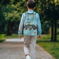 thumbnail image 3 of Uorisanigo 17 Inch Construction Truck School Backpack for Kids 6-13, Large Capacity Casual Daypack for School Travel and Camp, Durable with Adjustable Shoulder Straps, 3 of 7