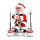 thumbnail image 3 of Santa Claus Doll Electric Musical Instrument Playing Action Toy Party Ornaments, 3 of 5