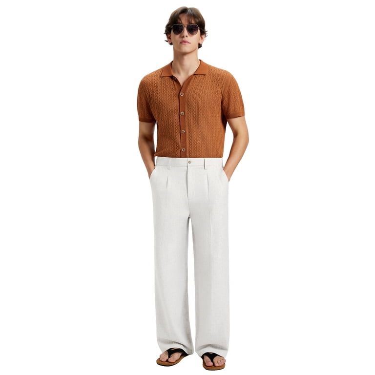 dress shirt with baggy pants Men's Straight Leg Baggy Pants Northline Apparel