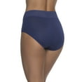 thumbnail image 4 of Felina | High Waisted Modal Stretch Brief | Lace Trim | 5-Pack | Full Coverage (Coastal Shores, X-Large), 4 of 8