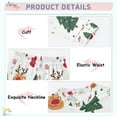 thumbnail image 2 of Boys Pajamas Girls Pajama Christmas Tree Santa Hat Elk Bell Cute Comfortable Cotton Two-piece Pajama Set, 2 of 7
