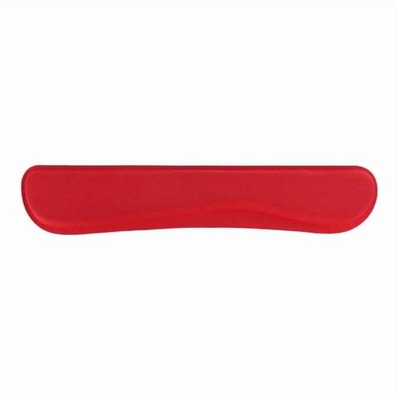 XIBUFE Memory Foam Wrist Support Mouse Pad, Ergonomic Desk Mat With Keyboard Cushion For Office Home Gaming, Red