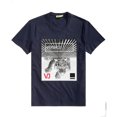 thumbnail image 1 of Versace Camiseta gráfica con logo de tigre para hombre, azul, talla mediana, 1 of 1