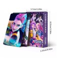 thumbnail image 3 of (60* Cards + 32* Stickers) Kpop Demon Hunters Holographics Cartoon Flash Cards,KpopKpop Demon Hunters Peripheral Collectible Photocard, 3 of 9