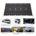 thumbnail image 3 of Mono Solar Battery , 12V 24V 250W RV Solar Panel Anodized Frame High Efficiency Heavy Duty  For RV, 3 of 8