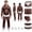 A1-Black, variant on Hairy Man Onesie Dad Bod Onesie For Men Funny Realistic Hairy Body Print Hooded Onesie Full Zip Long Sleeve One Piece Jumpsuit Novelty Costume Suit For Halloween Themed Party,Brown,M