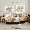 thumbnail image 4 of Elephant Stock Sunflower Spectacular Wall Art - Horizontal Canvas Wall Art - Living Room Wall Decor - Floral And Botanical Canvas - Beige And Gray Decor By Sally Swatland - 39" x 26", 4 of 8
