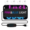 thumbnail image 3 of Adjusted Led Light Signs for Car Windshield, Taxi Sign Light Glow LED Sign Bumper Stickers with Suction Cups Flashing Hook on Car Window LED Bright Lights USB Plug (Pink/Blue), 3 of 7