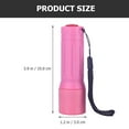 thumbnail image 2 of LEEYNEER 12Pack Pocket Flashlight ABS Assorted Color Mini Torch Travel Lighting Simple Design, 2 of 6