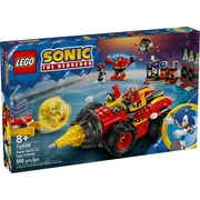 LEGO Sonic the Hedgehog: Super Sonic vs. Egg Drillster Gaming Toy with Shadow and Dr. Eggman, 76999