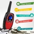 thumbnail image 2 of Walkie Talkies Retevis RT628 para niños de 3 a 14 años, 22 canales, 2 of 9