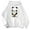 White, variant on Leisure Hoodies for Womens Cute Long Sleeve Hooded Cartoon Panda Graphic Print Sweatshirt Girls Loose Fit Pullover Blouses Purple,S