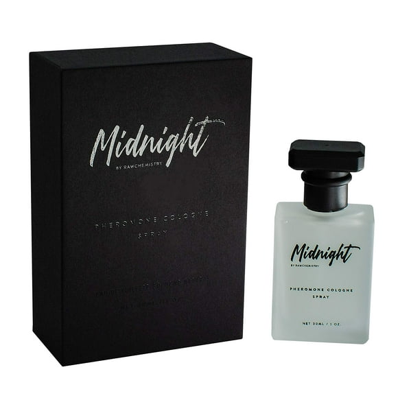 RawChemistry Colonia con infusión de feromonas de medianoche para hombres 1 oz.