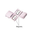 thumbnail image 4 of Uxcell 27 x 11 x 8mm Zinc Alloy Magnetic No Tie Lock Shoelace Buckle Pink 3 Pair, 4 of 5