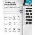 thumbnail image 2 of Adaptador USB C macho a USB3 hembra Syntech para iPhone, color azul, 2 of 8