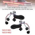 thumbnail image 2 of 2PCS Left + Right Tail Light Wiring Harness for Chevy Silverado 1500/2500/3500 HD 2003-2006, 2 of 14