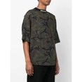 thumbnail image 3 of Palm 23S Camo Back Letra Grande Logo Impreso Ángeles Pareja Casual Manga Corta Hip Hop Camiseta, 3 of 4
