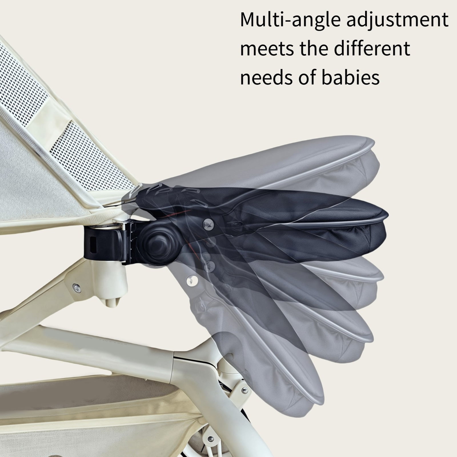 Multifunctional Strollers Footrest Extender for Enhancing Leg Support Convertible Handrail Design Easy to Attachment