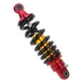 thumbnail image 1 of Amortiguador de suspensión, amortiguador rojo dorado, amortiguador de motocicleta, amortiguador de choque fabricado con cuidado, 1 of 12