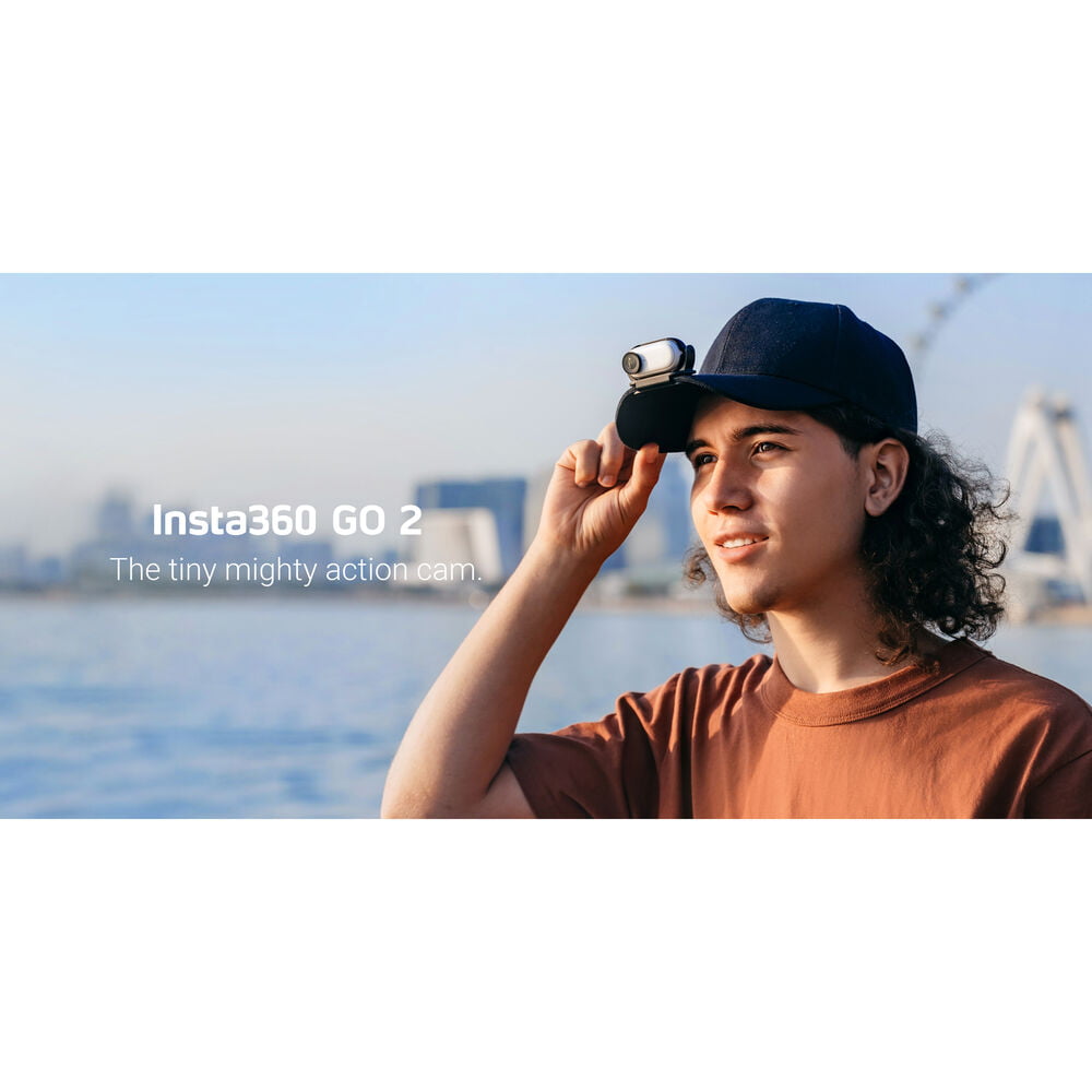 Insta360 GO 2 Miniature Action Camera CING2XX/A + 64GB + LED Light