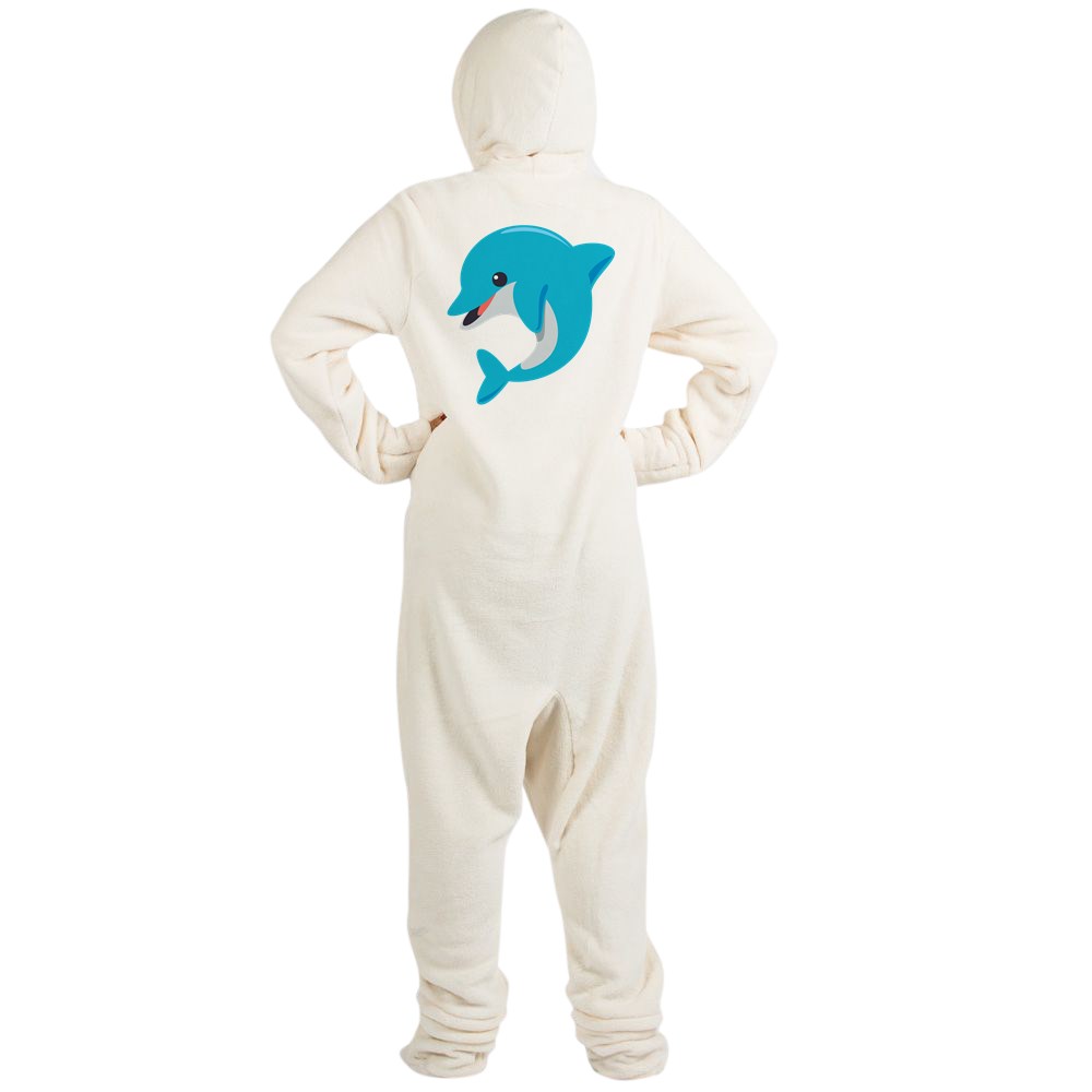 CafePress Dolphin Novelty Footed Pajamas