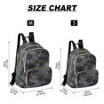 thumbnail image 2 of FORMRS Mini Backpack Purse for Women Quilted Travel Daypack Casual Shoulder Bag, Gray Sky Pattern, 2 of 7