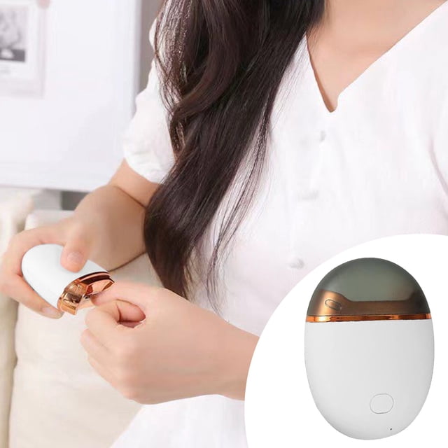Fiudx Cortaúñas Automático, Diseño a Prueba de Salpicaduras, Clip Magic, Función de Uñas, Clip Master, Uñas En Casa, Ideal para Todas Las Edades, Incluye Cable de Carga.