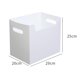 thumbnail image 3 of Caja de almacenamiento de escritorio, libros plegables portátiles, caja de archivos para , organizador de carpetas PP para juguete de tela - blanco Sunnimix Estuche de almacenamiento, 3 of 7