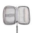 thumbnail image 2 of Universal Small Electronic Accessories Carrying Bag for Cables Adapter USB Sticks Leads Memory Cards, Grey, 2 of 5