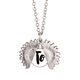 thumbnail image 1 of Estilo elegante cita handwrite Collar de girasol collar collar collar colgante, 1 of 3