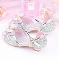 thumbnail image 5 of Gubotare Toddler High Heels Girls Dress Shoes Comfort Low Heel Outdoor Dress Party Shoes (Silver,Little Kids 13), 5 of 5