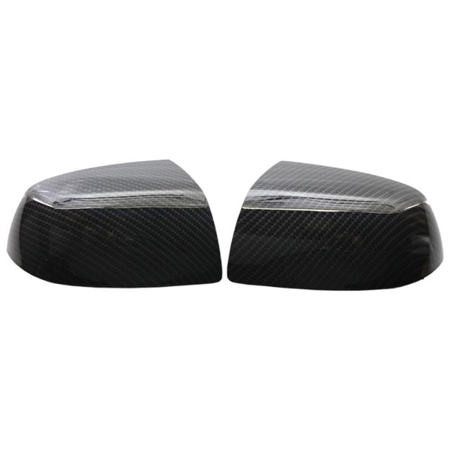 2 piezas de espejo retrovisor para MK2 1429849 1429790 Fibra Baoblaze Cubierta de espejo de vista trasera