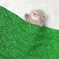 thumbnail image 2 of Yiaed Green Sparkling Shiny Print Dog Blankets-Cat Blanket Washable for Couch Protection,Puppy Blanket, Soft Plush Reversible Throw Furniture Protector-Medium, 2 of 8