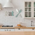 thumbnail image 6 of Set Of Eat Sign Fork And Spoon Wall Wood Eat Decoration Cute Eat Letters For Kitchen Andative Hanging Wooden Letters Country Wall Art For Dining Room Hangs Easy To Use, 6 of 7