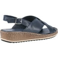 thumbnail image 4 of Hush Puppies Womens Elena Leather Wedge Sandal, 4 of 4