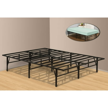frame bed platform metal walmart