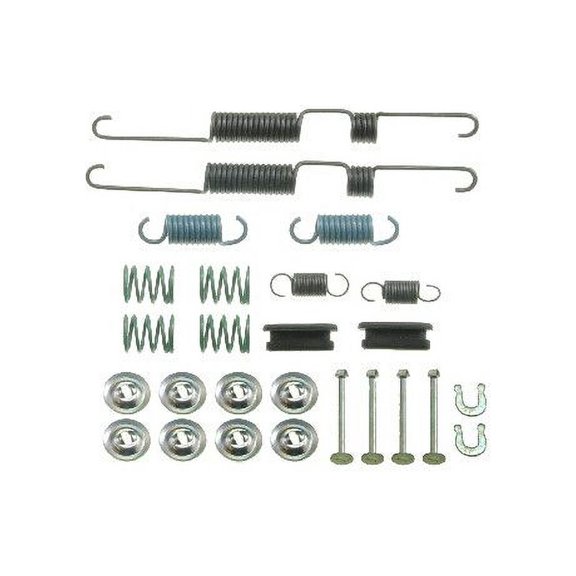 Rear Drum Brake Hardware Kit - Compatible with 1980 - 1987 Toyota Corolla Sport SR5 Coupe 1981 1982 1983 1984 1985 1986