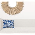 thumbnail image 5 of HomeRoots 12" X 16" Blue And White Crab Enveloped Lumbar Indoor Outdoor Pillow Cover, 5 of 5