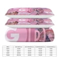 thumbnail image 2 of G dragon Classic Feel Thread Line Comfort Touch Secure Zip Practical Layer Duvet Cover Sets Habit, 2 of 5