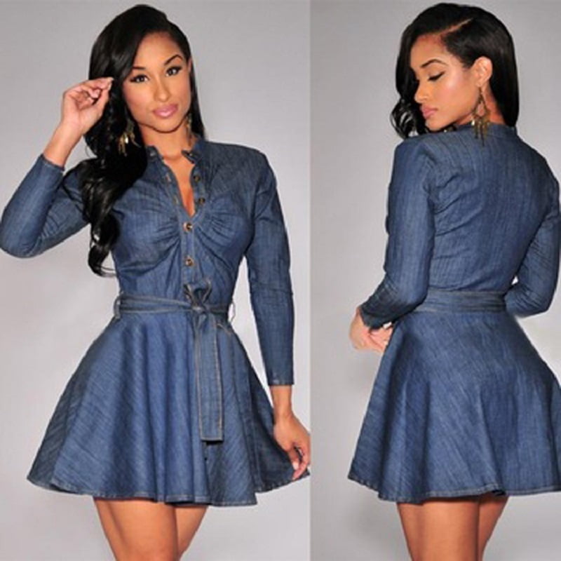 romper jean dress