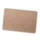 thumbnail image 3 of Estera rectangular de la mesa de comedor individual del cuero de la PU, estera de tabla resistente al calor del protector de tabla a prueba marron oscuro, 3 of 9